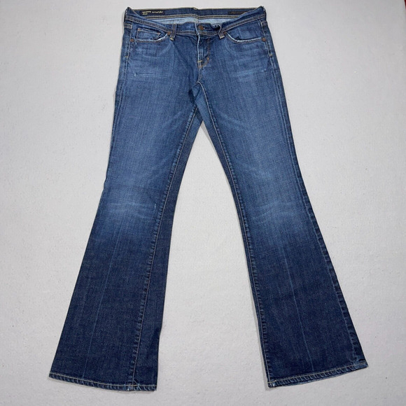 Citizens of Humanity‎ Jeans Women 30 Blue Ingrid #002 Low Rise Flare 30x32 - Picture 1 of 13